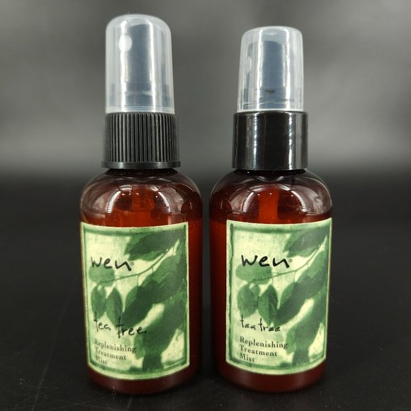 Wen Tea Tree Replenishing Treatment Mist 2 Travel Pump Spray Bottle 2 fl Oz NEW - Picture 1 of 4